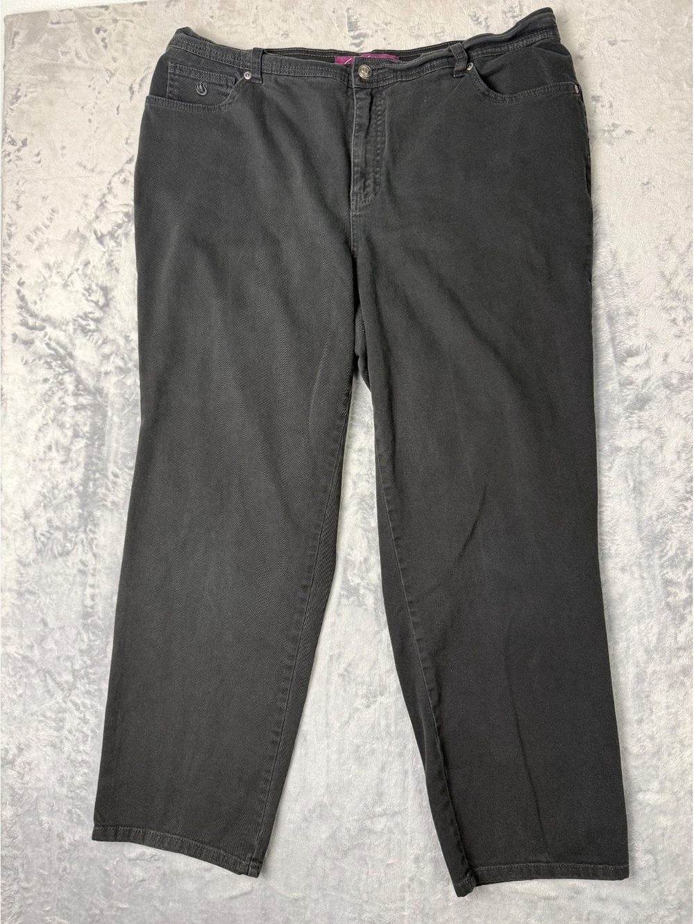Gloria Vanderbilt Black Women's Jeans Size 18W
